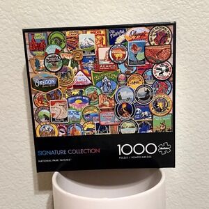 Signature Collection National Park Patches 1000 Piece Puzzle‎